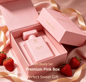 Women Extrait de Parfum 50ml Sweet Berry Vanilla Fragrance Long Lasting Perfume Matte Light Pink Square Bottle Creamy Fruity Feminine Scent Fragr