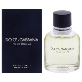 Dolce and Gabbana by Dolce and Gabbana for Men - 2.5 oz EDT Spray