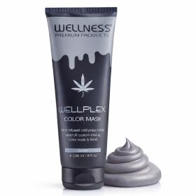 Wellplex Chemical Free Vivid Color Masks (Color: Gray)